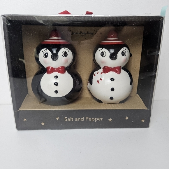 Johanna Parker Penguin salt and pepper shakers - Picture 1 of 4